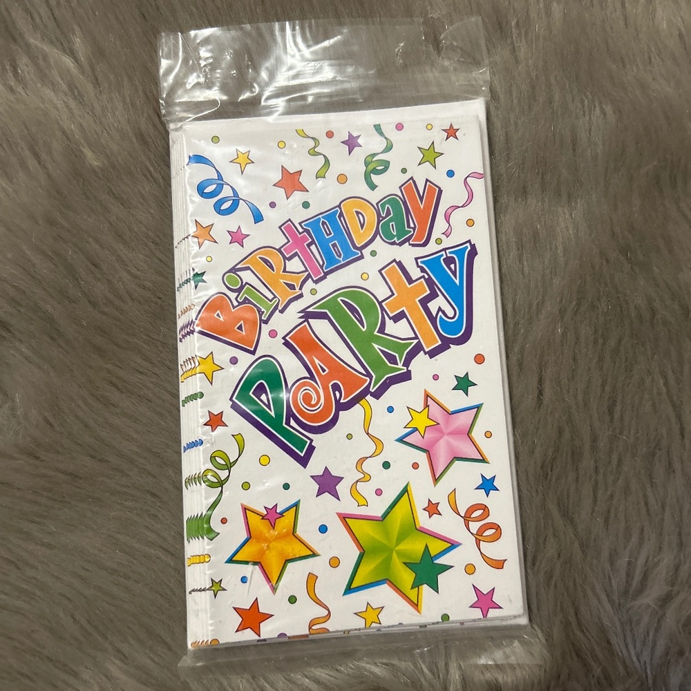 Birthday party invitation